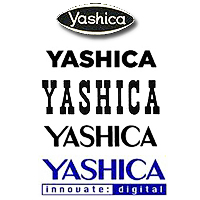 Версии написания марки Yashica.
