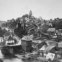 Альпийская деревня, 1861.